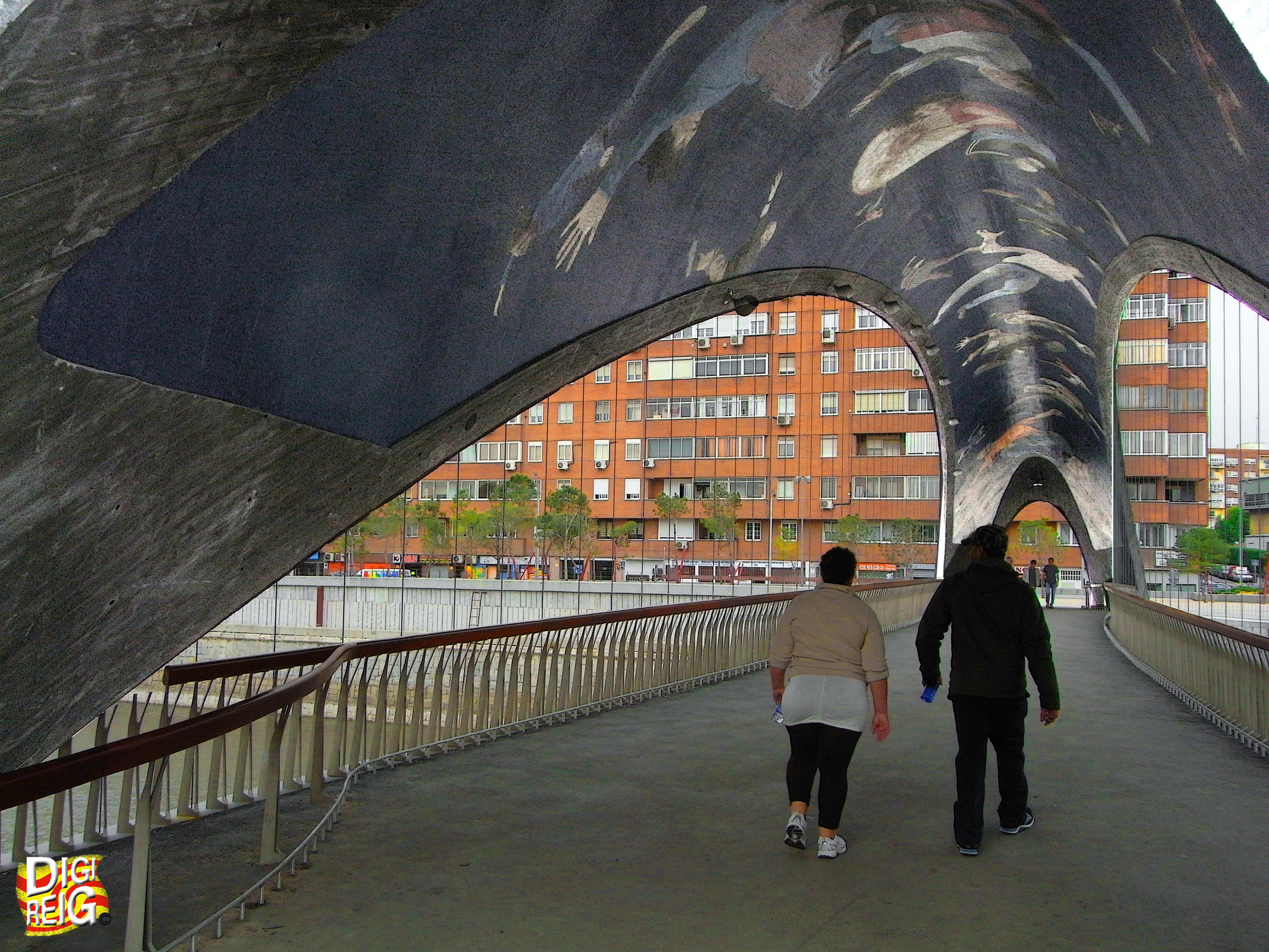 Foto: Puente gemelo Invernadero - Madrid (Comunidad de Madrid), España