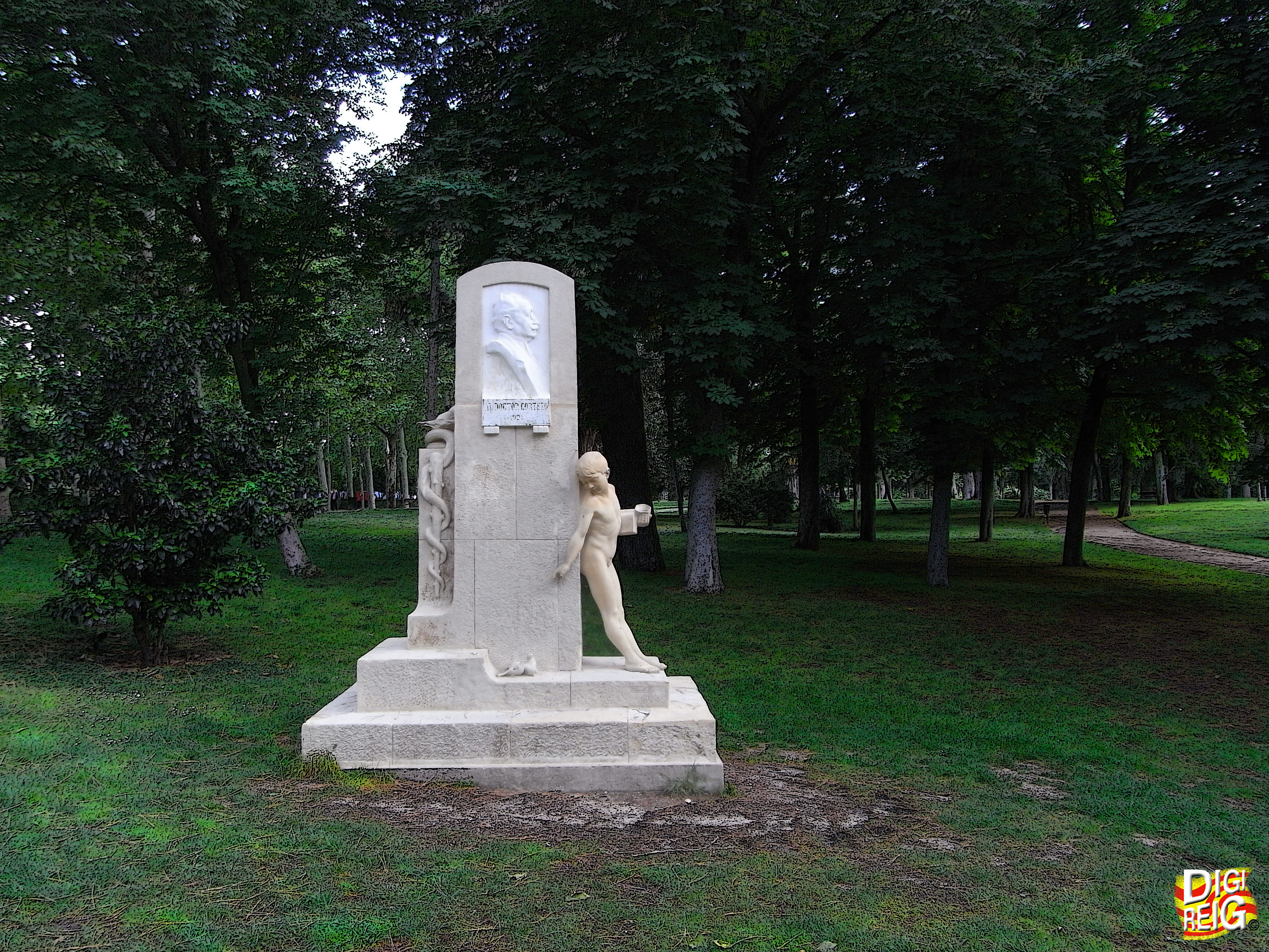 Foto: Monumento al Dr. Cortezo-Parque del Retiro. - Madrid (Comunidad de Madrid), España