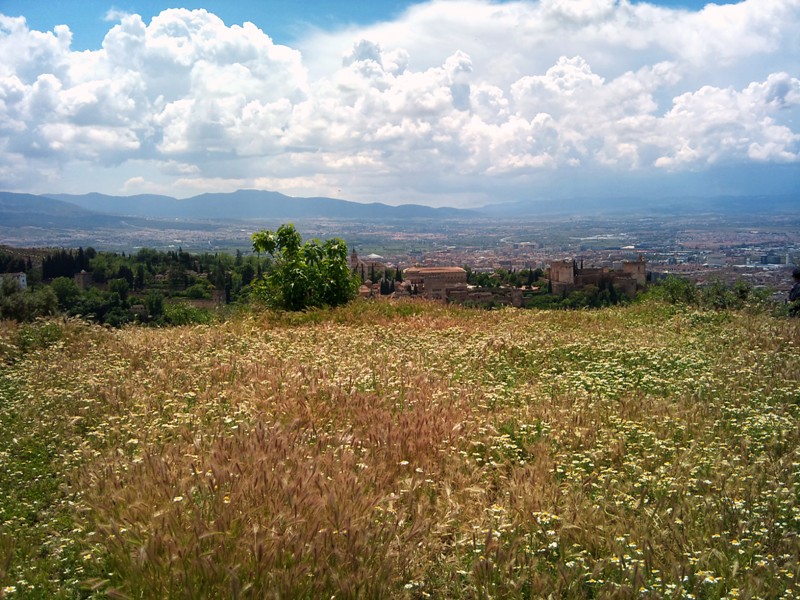 Foto: Nubes sobre Granada - Granada (Andalucía), España