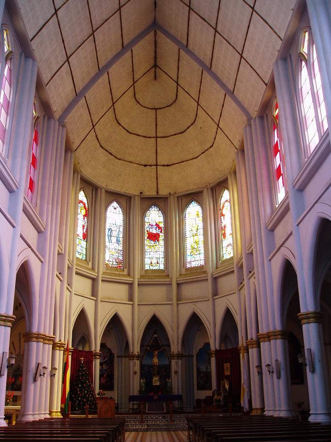 Foto: Interior de la catedral - Oruro, Bolivia