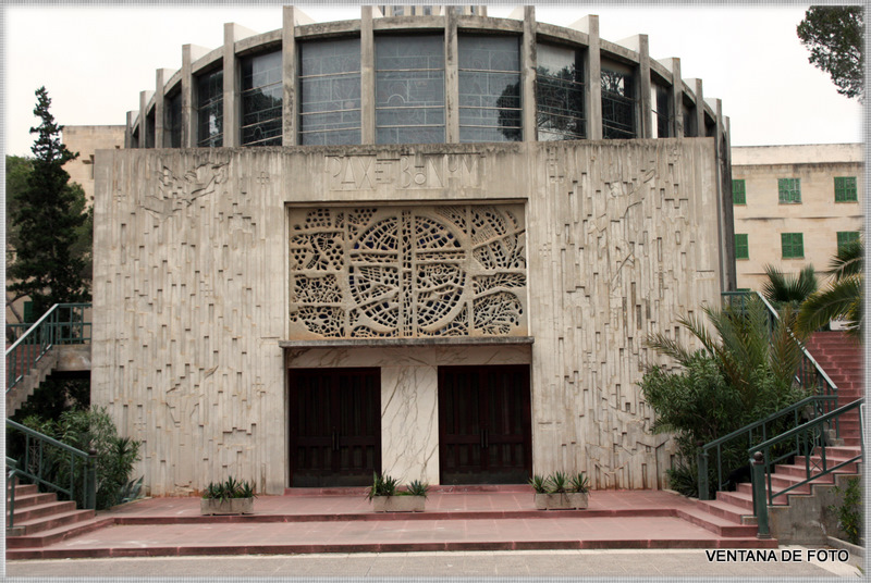 Foto: IGESIA DE LA PORCIÚNCULA-FACHADA - Arenal (Mallorca) (Illes Balears), España