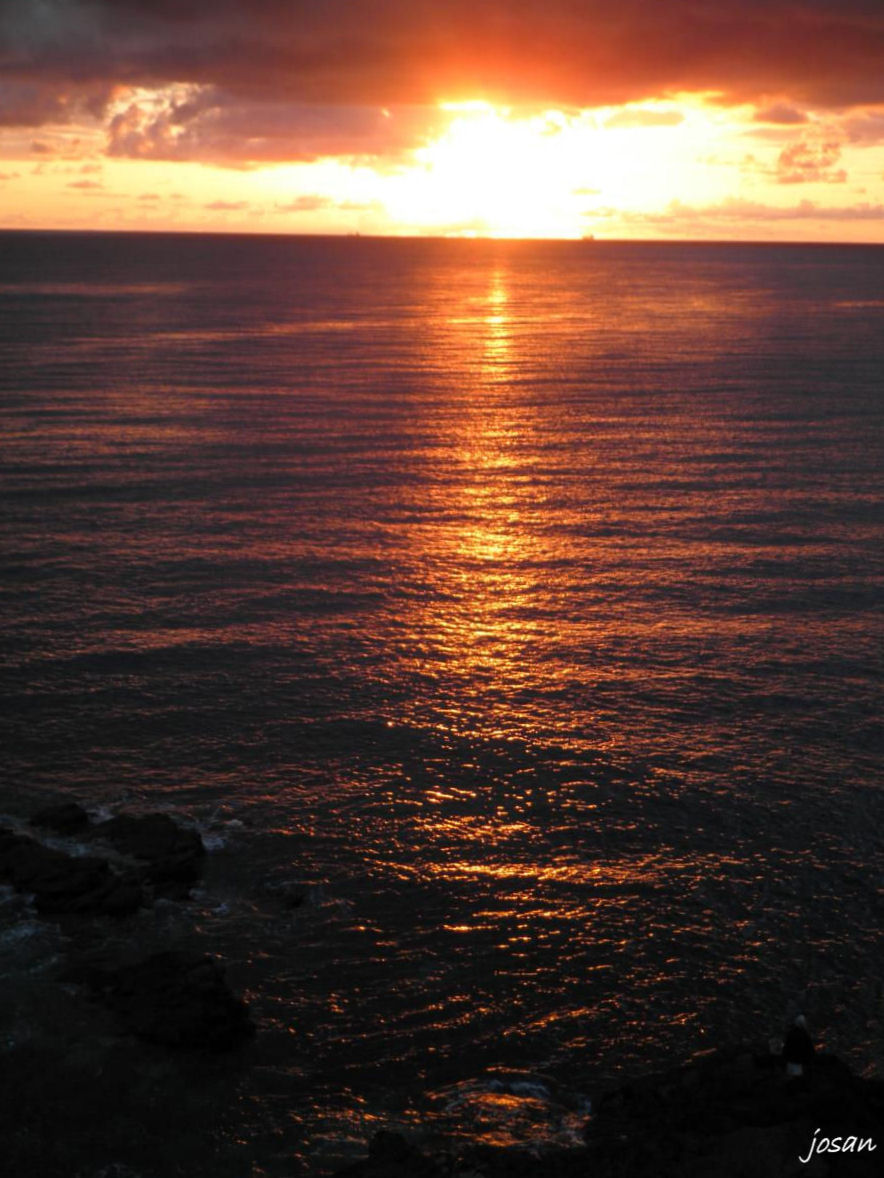 Foto: amanecer en la playa de la laja - Las Palmas De Gran Canarias (Las Palmas), España