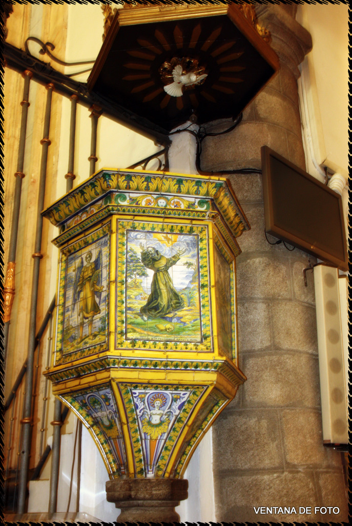 Foto: PÚLPITO-BASÍLICA NTRA. SRA. DEL PRADO - Talavera De La Reina (Toledo), España