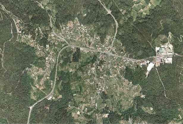 Foto: Mapa Aereo - Vilasobroso (Pontevedra), España