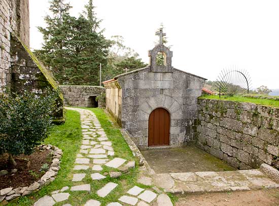 Foto: Capela do Castelo de Sobroso en Vilasobroso - Vilasobroso (Pontevedra), España