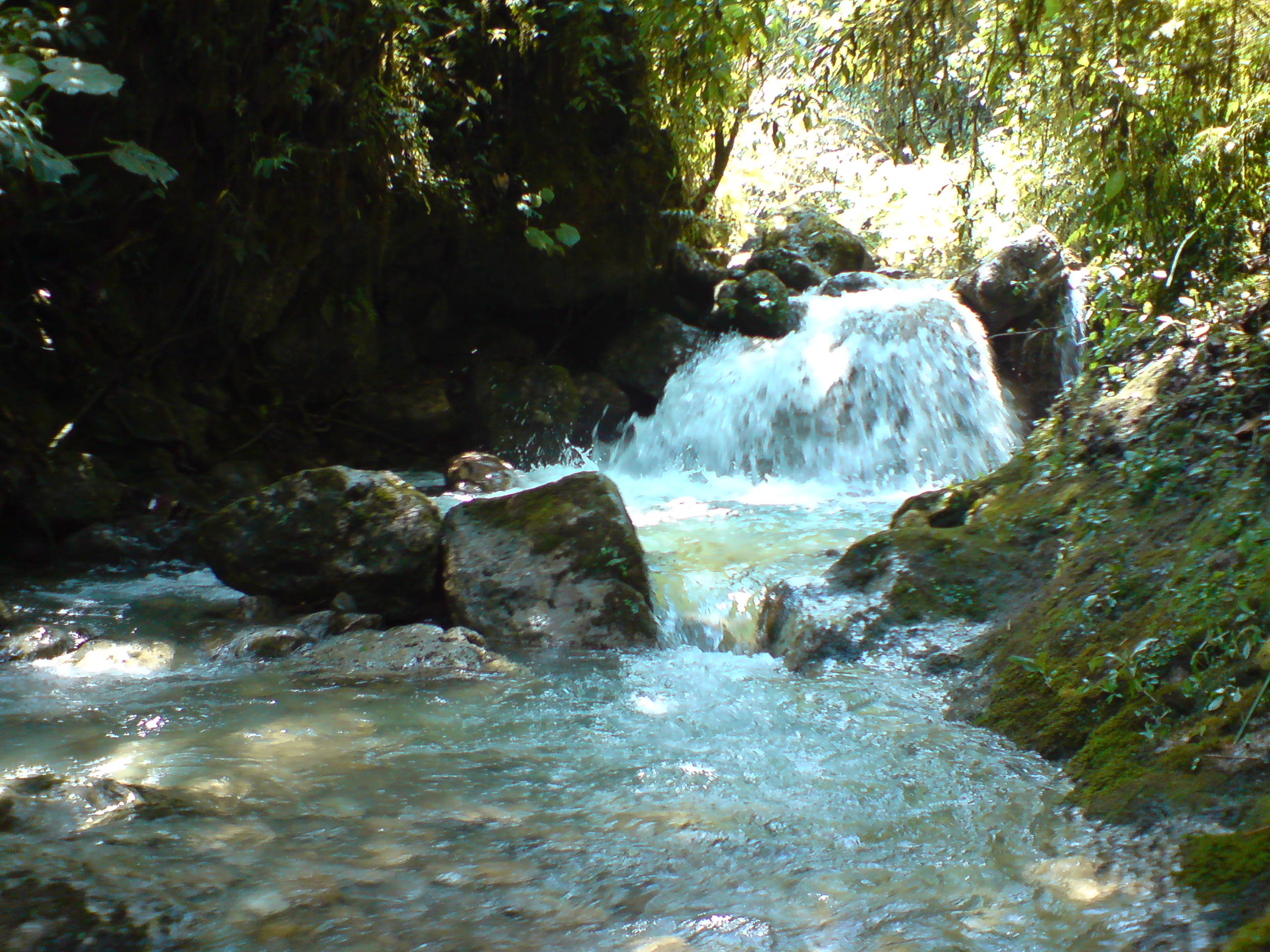 Foto: Riachuelo de Xalijá - Xalijá (Chamelco) (Alta Verapaz), Guatemala
