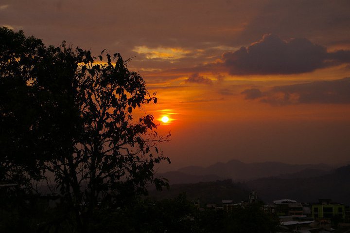 Foto: Puesta de sol - El corazon (Cotopaxi), Ecuador