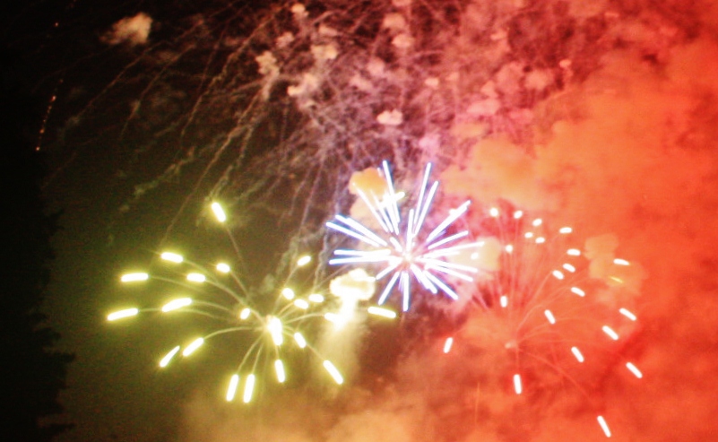 Foto: Concurso fuegos artificiales - Tarragona (Cataluña), España
