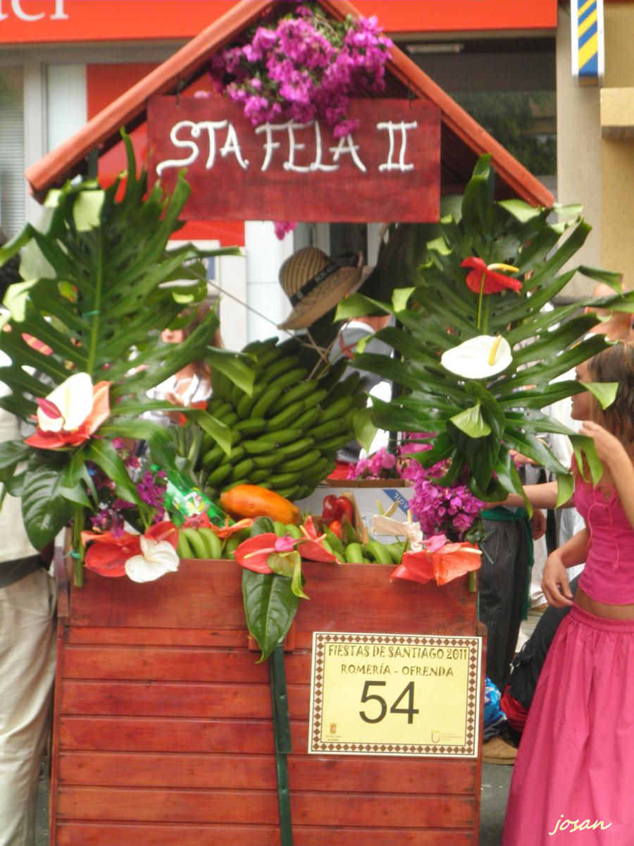 Foto: romeria de Santiago - Galdar (Las Palmas), España