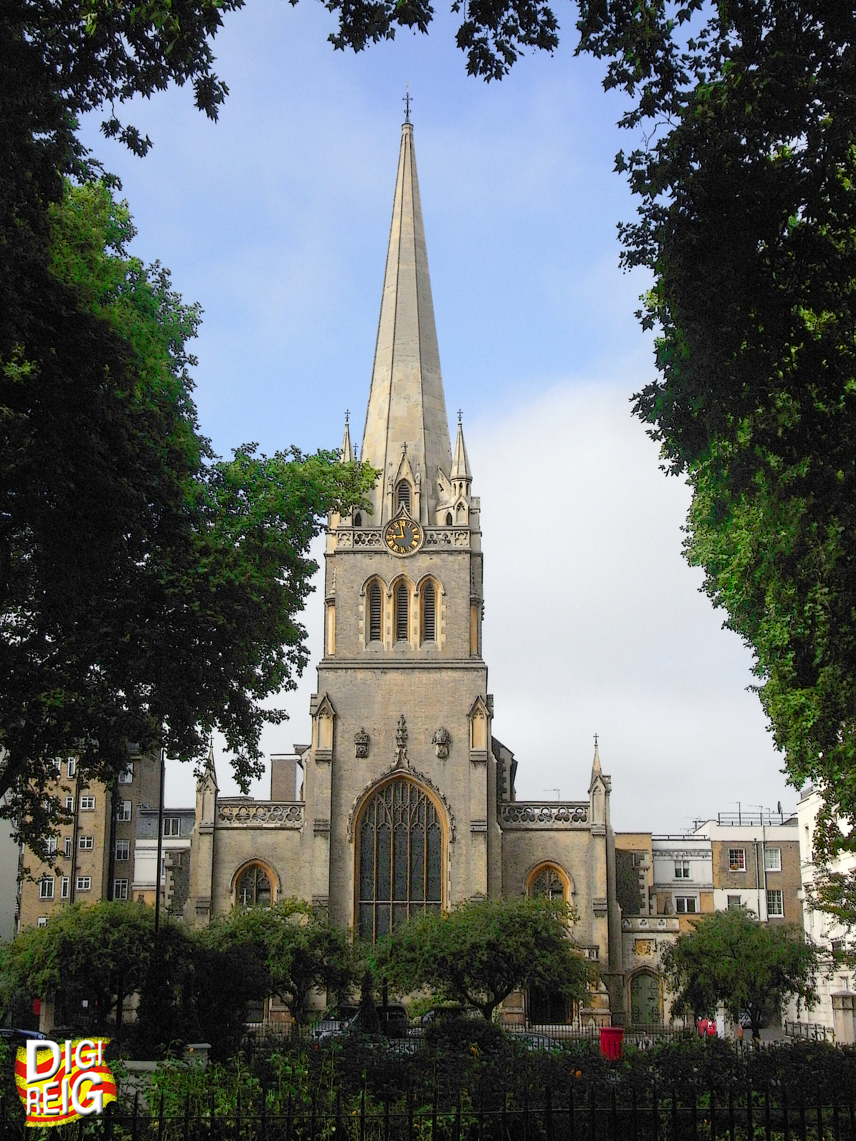 Foto: Iglesia Saint James - Londres (England), El Reino Unido
