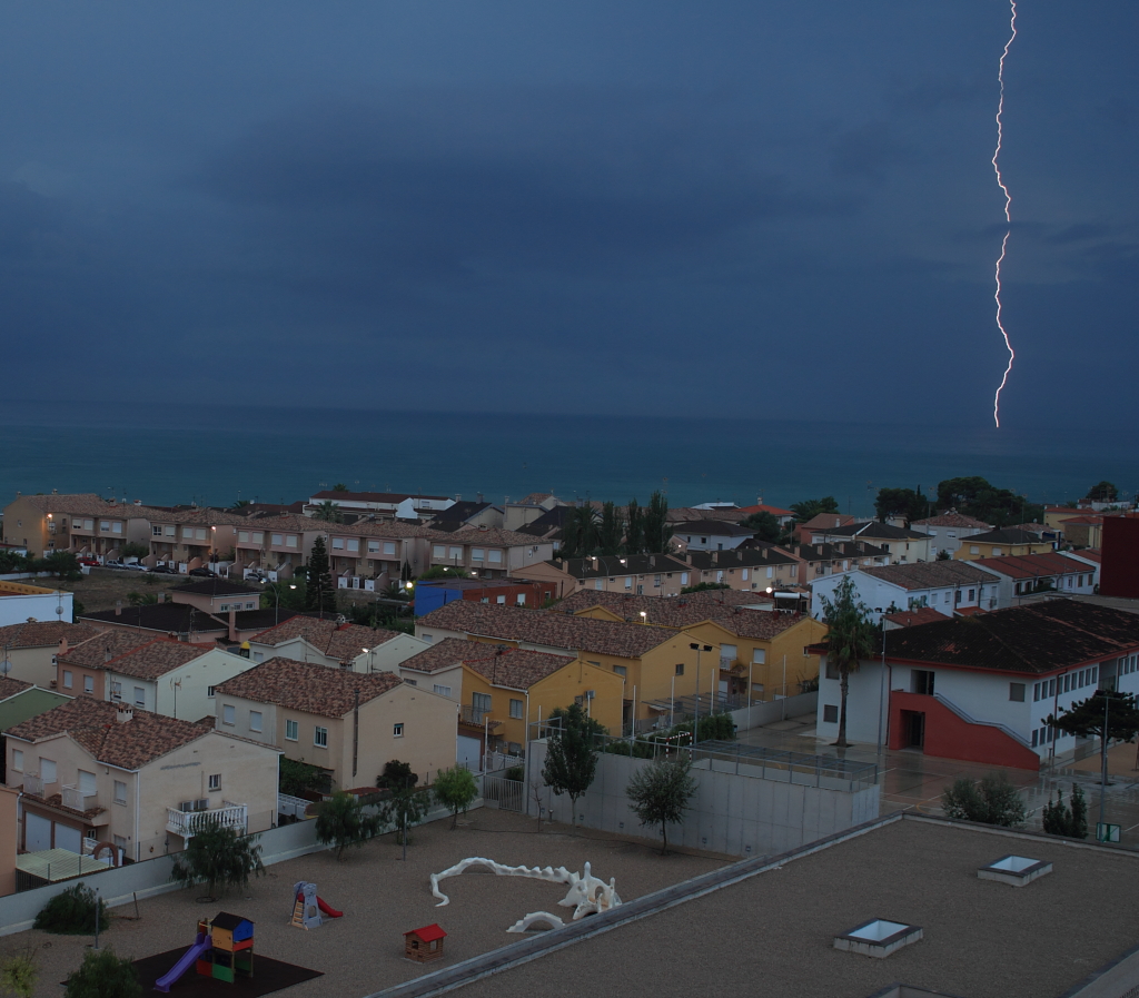 Foto: Tormenta - Vinaroz (Castelló), España