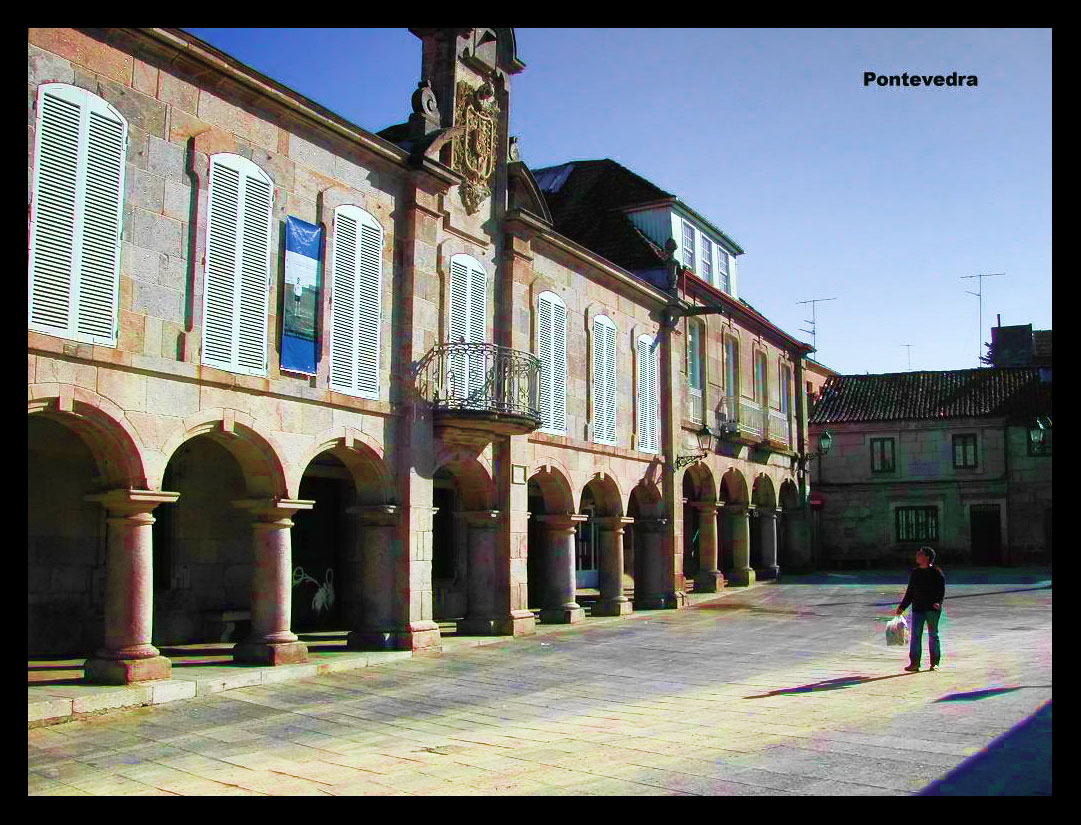 Foto de Pontevedra (Galicia), España