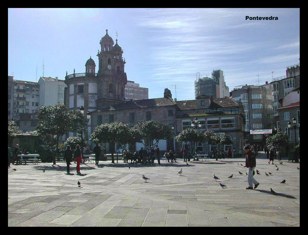 Foto de Pontevedra (Galicia), España