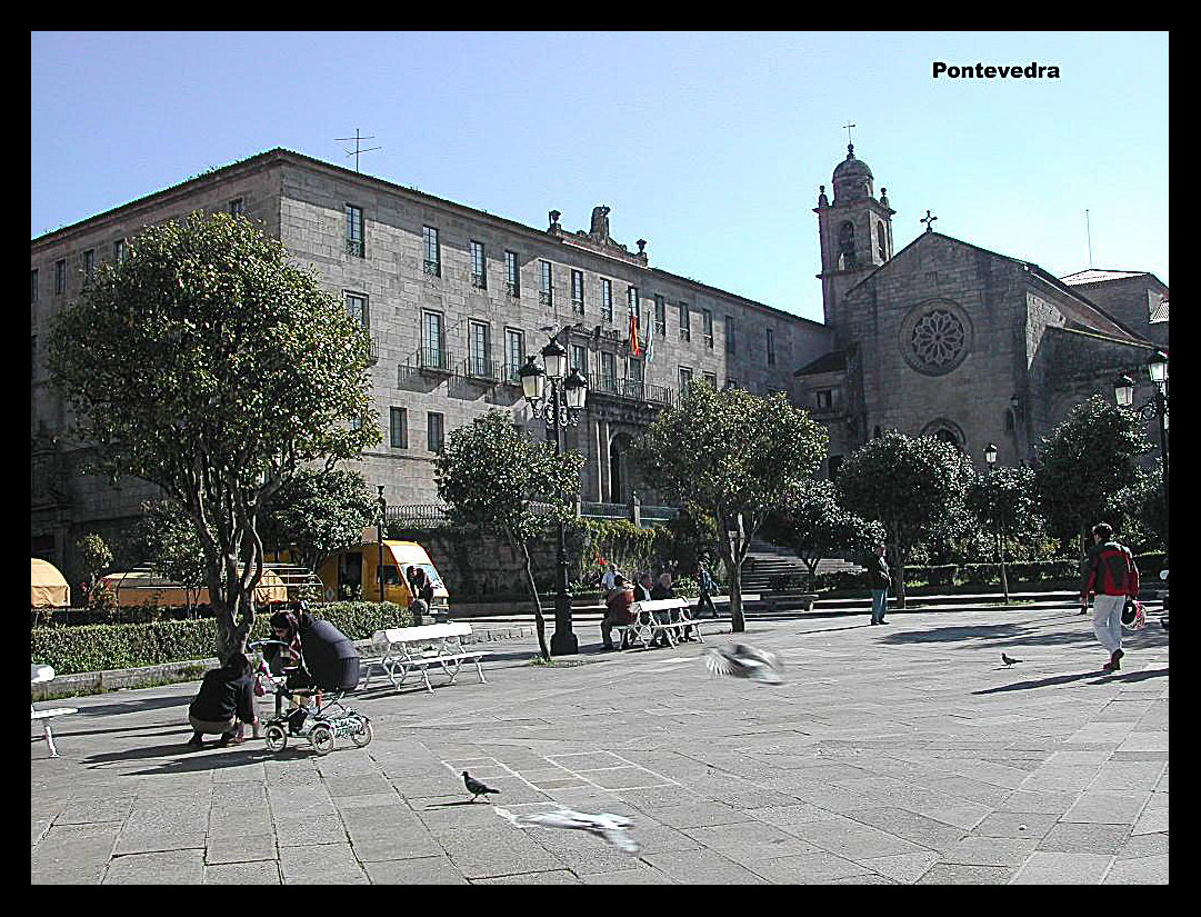 Foto de Pontevedra (Galicia), España