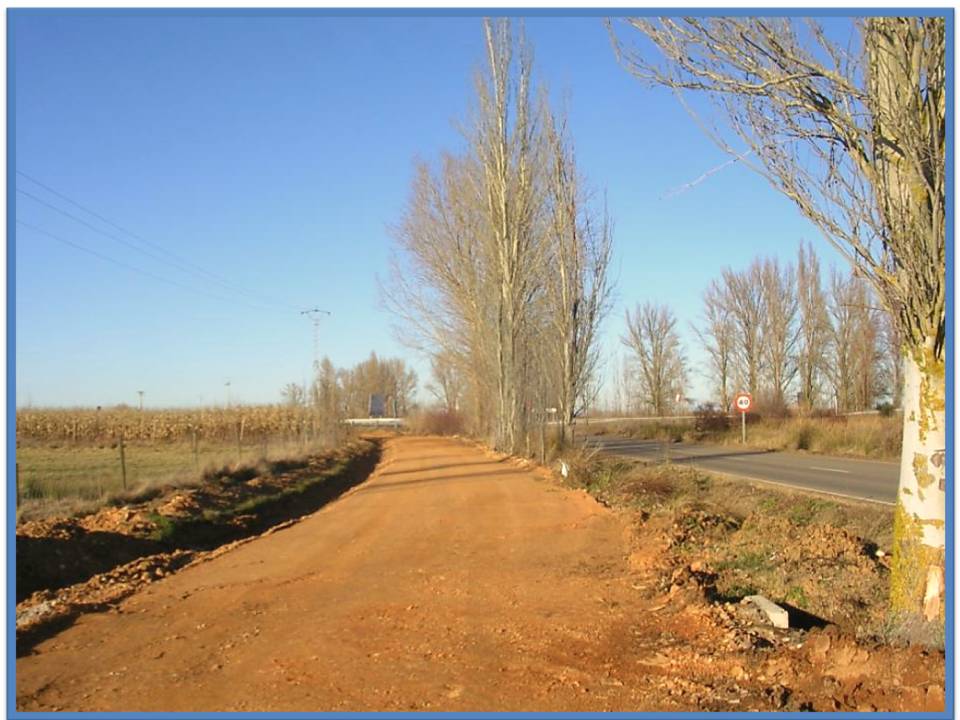 Foto: Cruce Carretera  Mayorga En Zuares - Zuares Del Paramo (León), España