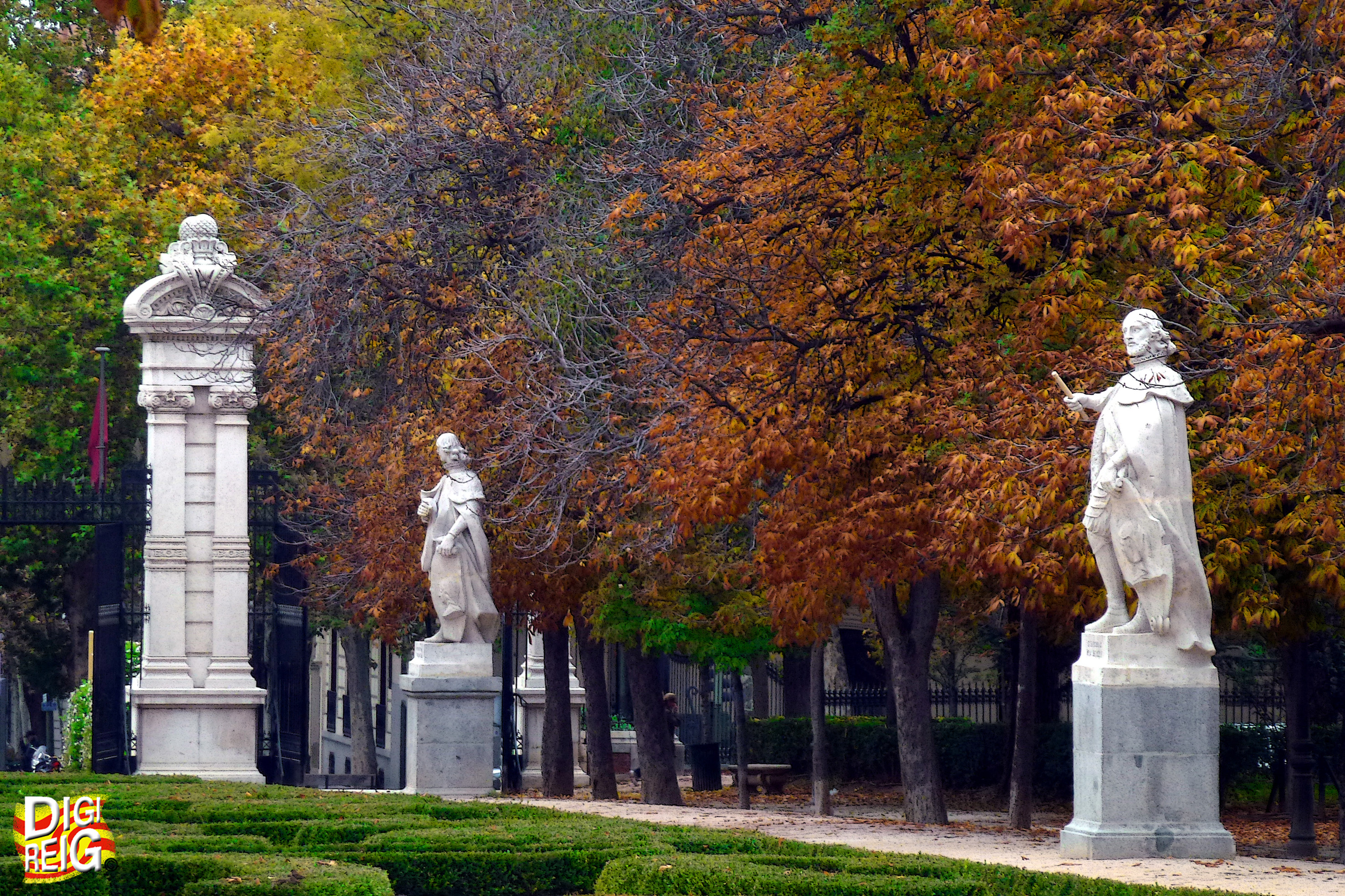 Foto: Paseo de las Estatuas-Parque del Retiro - Madrid (Comunidad de Madrid), España