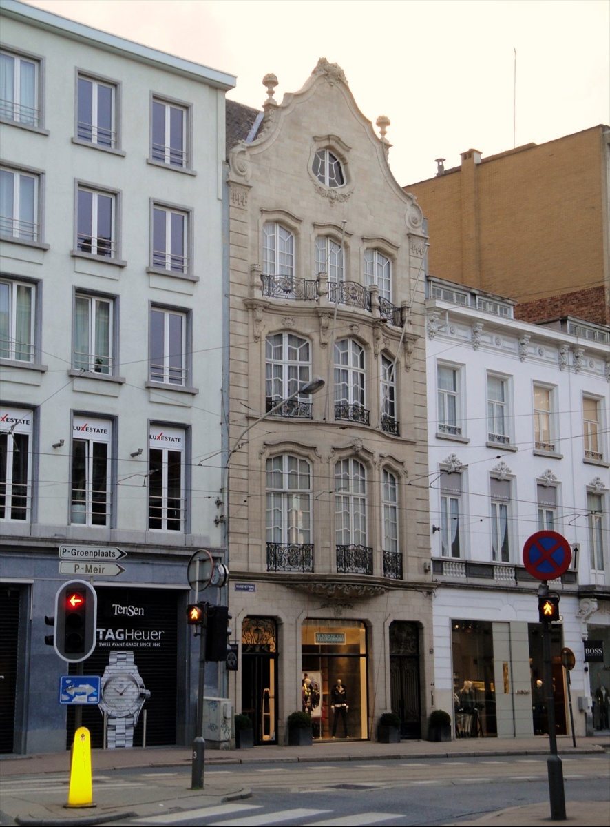 Foto: Fachada modernista - Antwerpen (Flanders), Bélgica