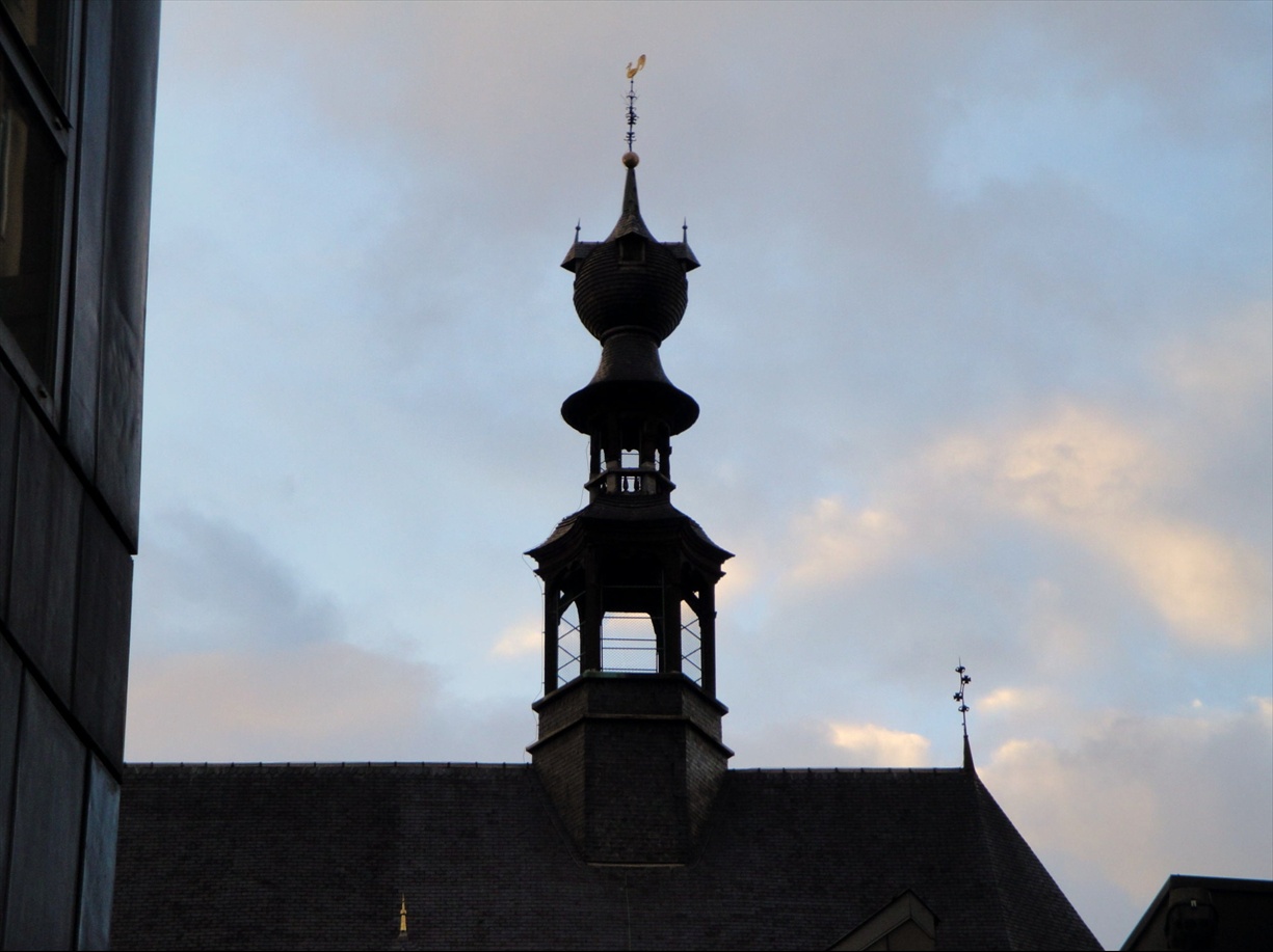 Foto: La veleta sobre el tejado - Antwerpen (Flanders), Bélgica
