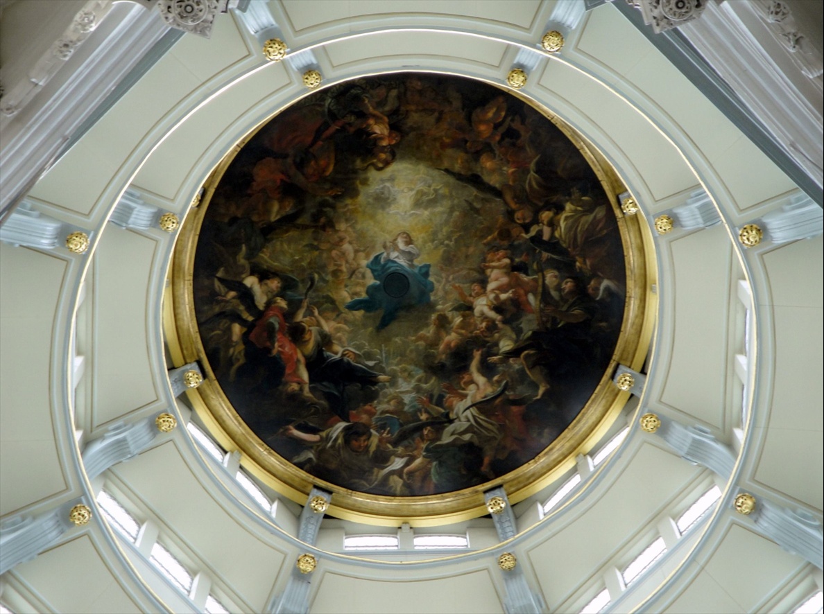 Foto: Bóveda de la Onze Lieve Vrouwekathedraal - Antwerpen (Flanders), Bélgica