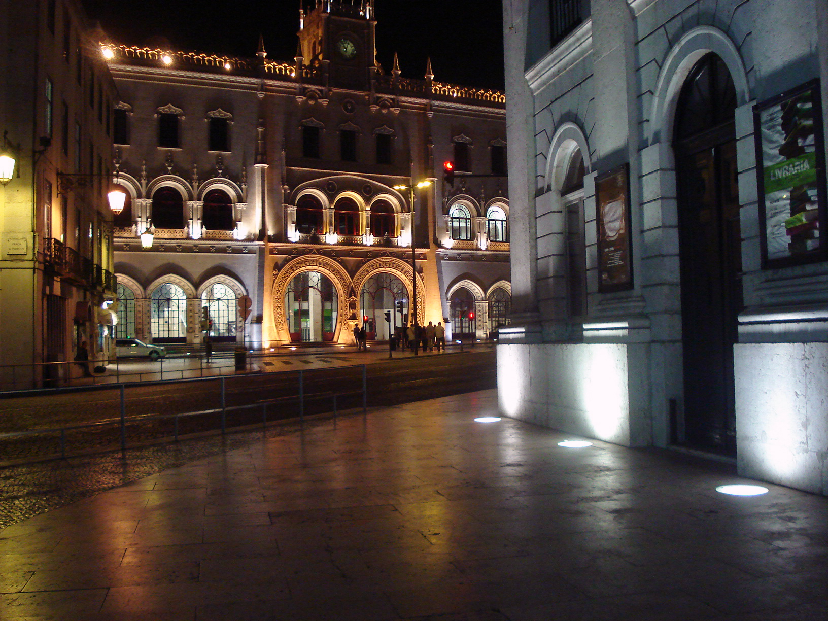 Foto: Estación de noche - Lisboa (Lisbon), Portugal