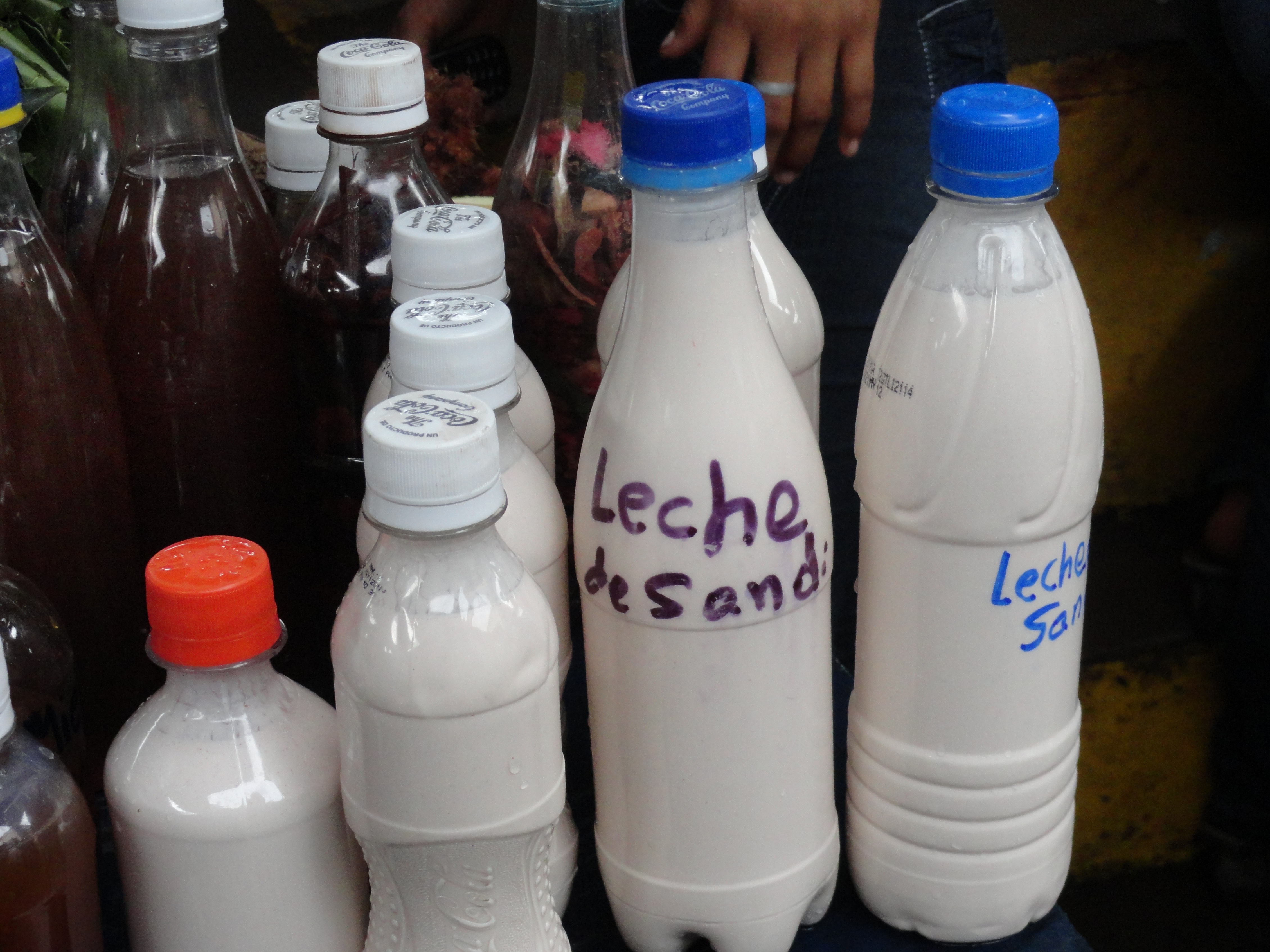 Foto: Leches naturales - El Coca (Orellana), Ecuador