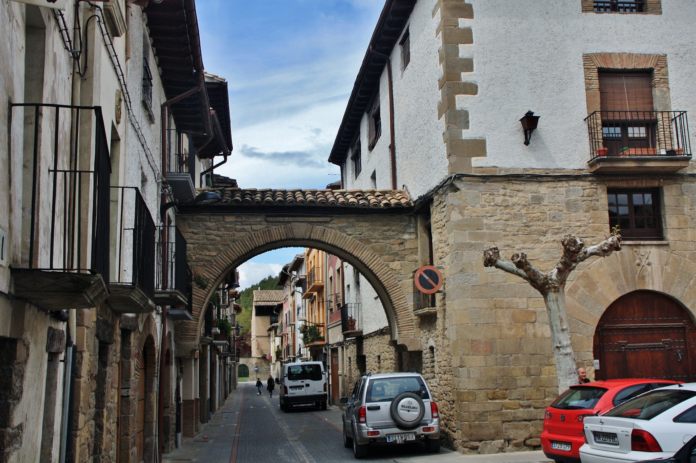 Foto Centro histórico Sangüesa (Navarra), España