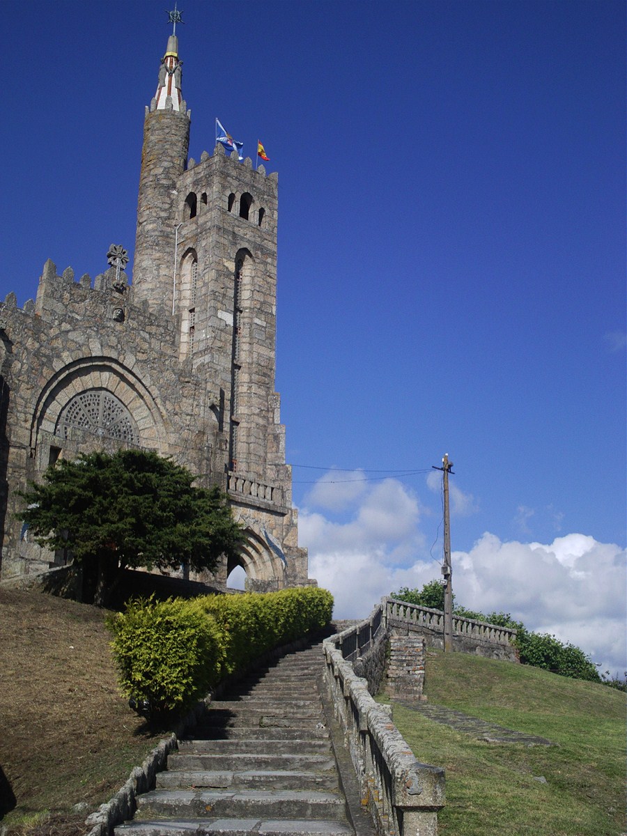Foto: TEMPLO VOTIVO DEL MAR.PANXON - Nigran (Pontevedra), España