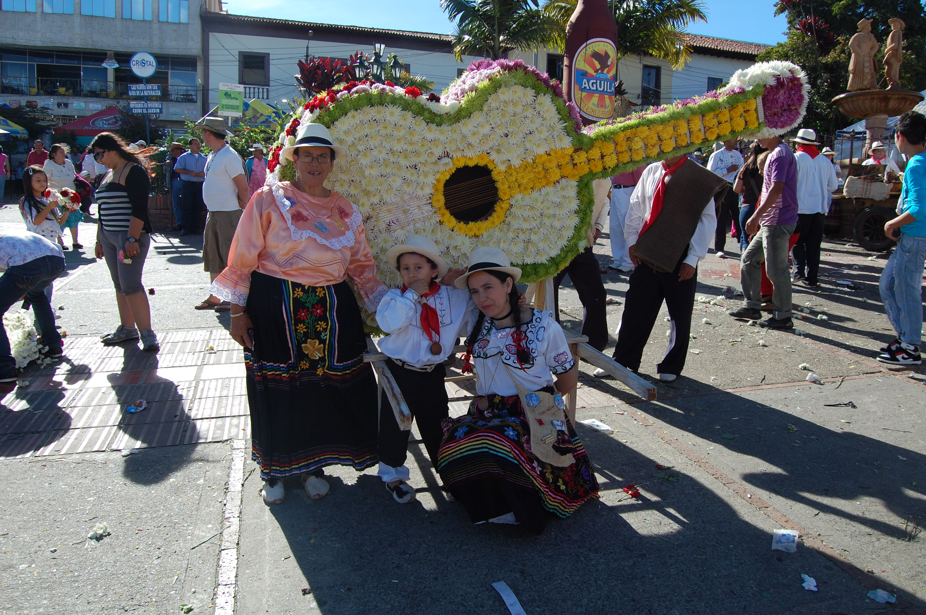 Foto: Desfile de las flores 05/08/2012 - Vélez Santander (Santander), Colombia