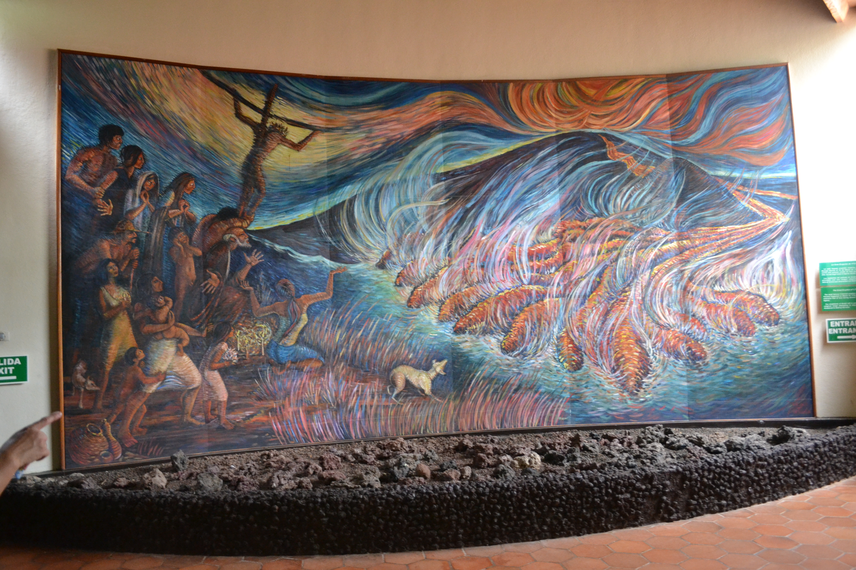 Foto: Museo del volcán Masaya (o Popogatepe) - Masaya, Nicaragua