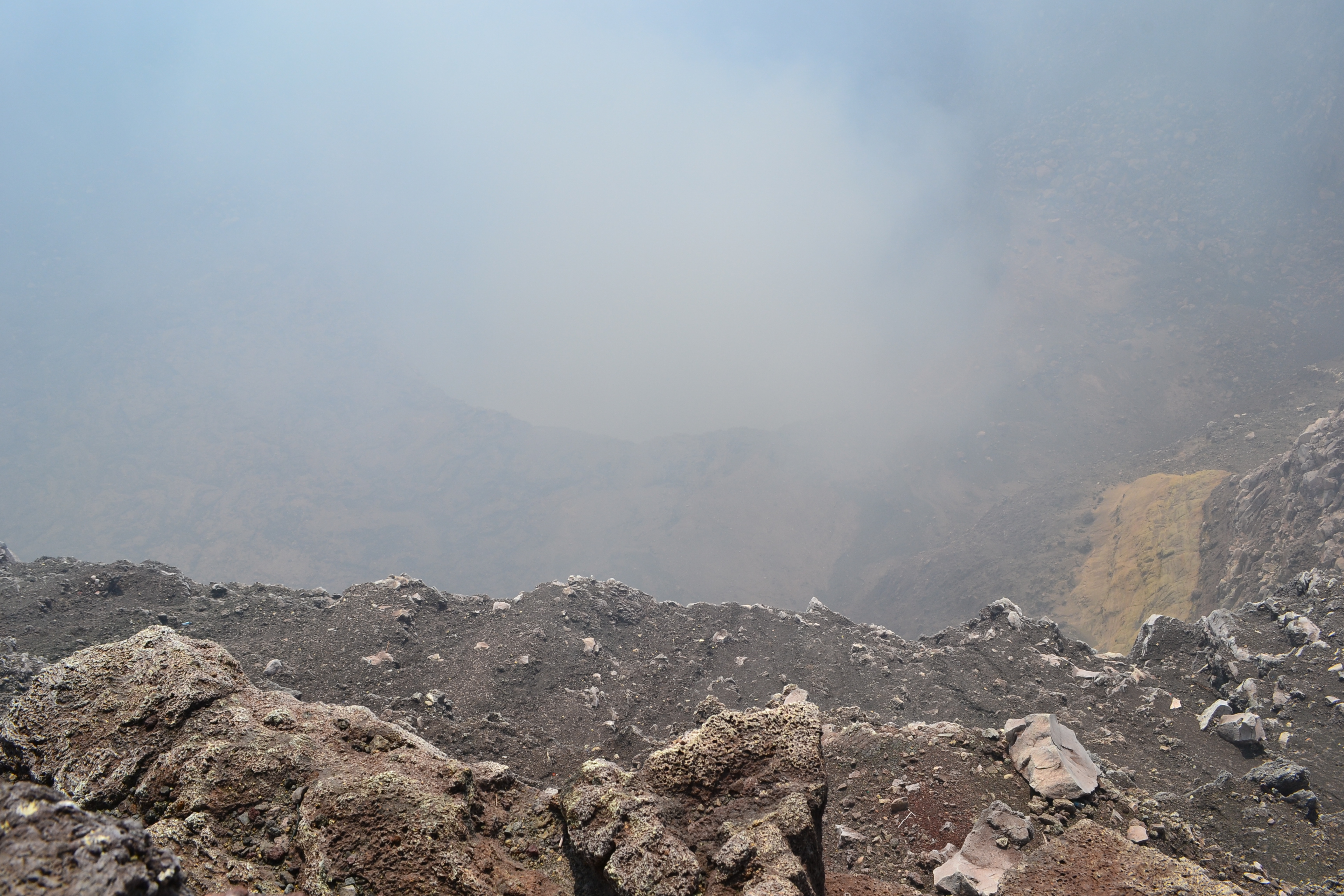 Foto: Crater  volcan Masaya o Popogatepe - Masaya, Nicaragua