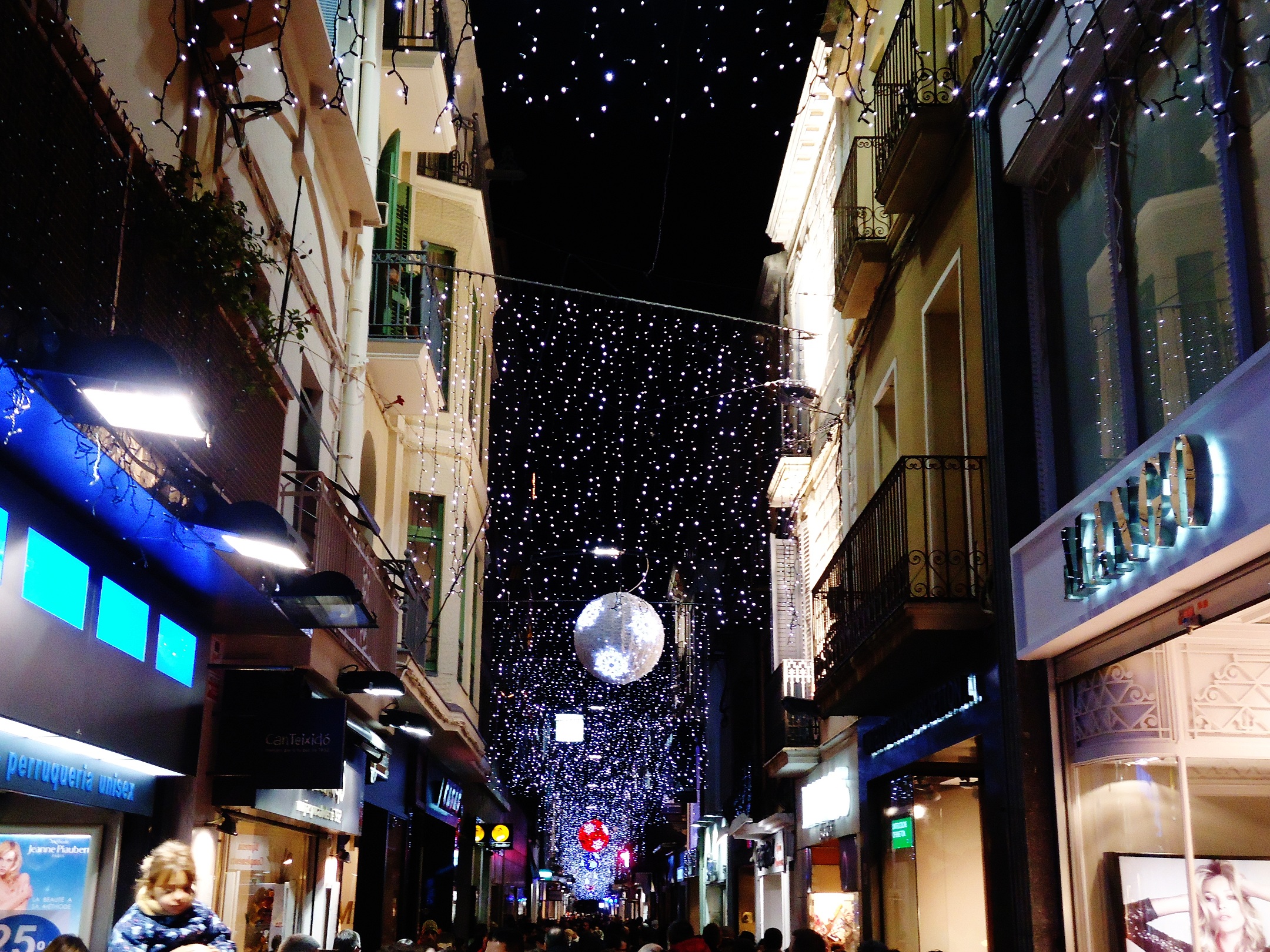 Foto: Adornos navideños - Badalona (Barcelona), España