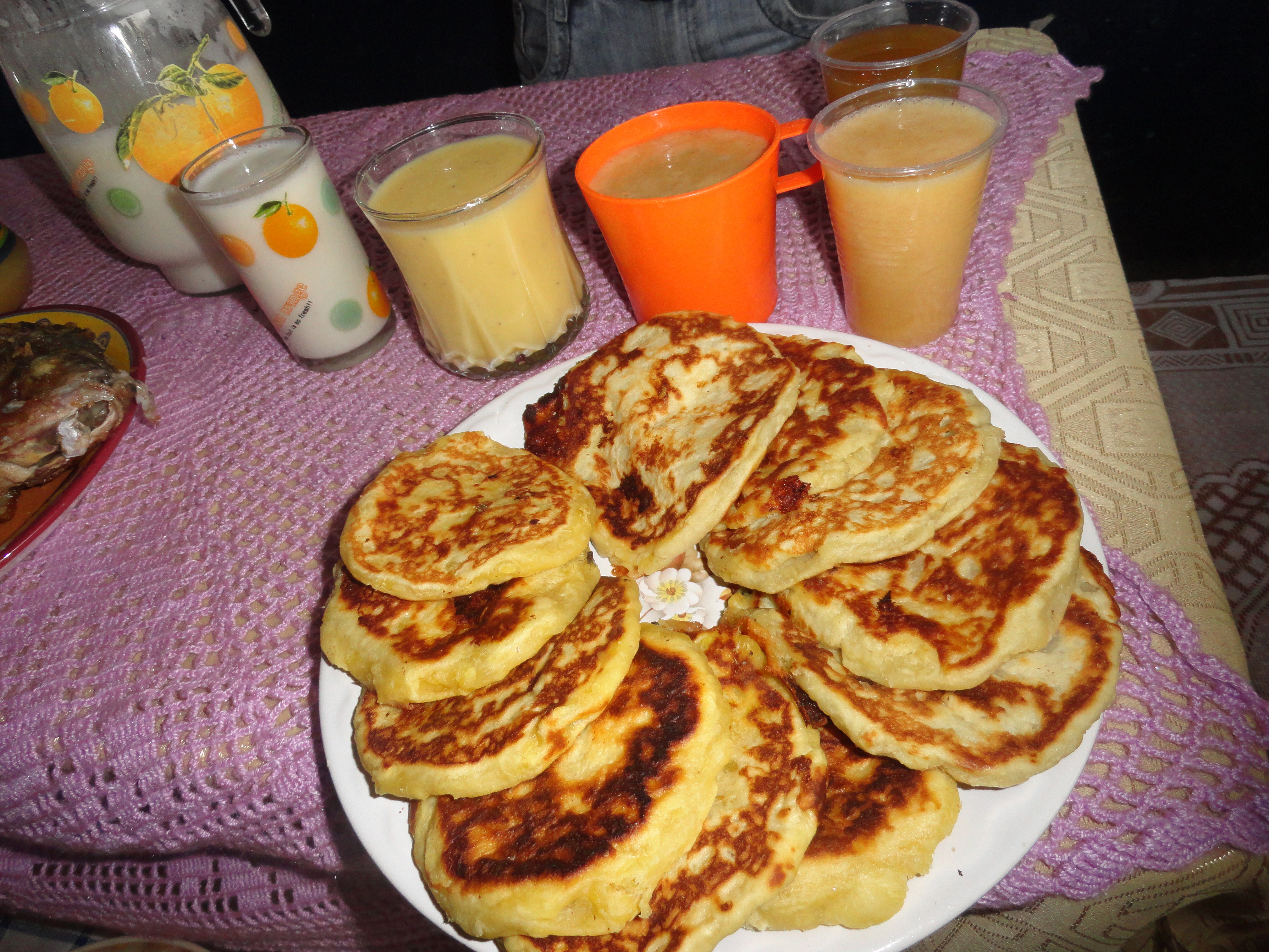 Foto tortillas de papachina Simón Bolívar (Pastaza), Ecuador