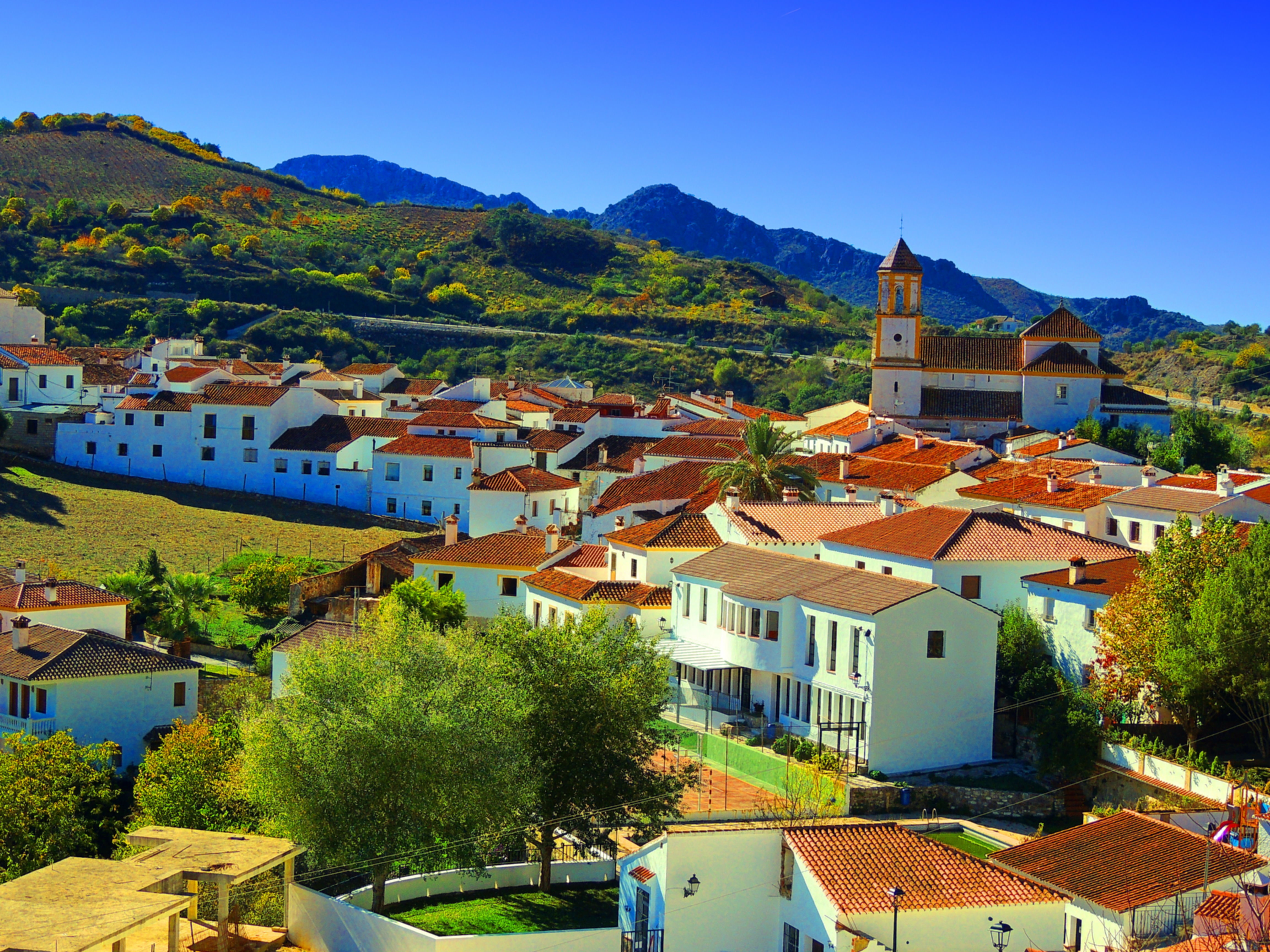 Foto: Vista de Atajata - Atajate (Málaga), España