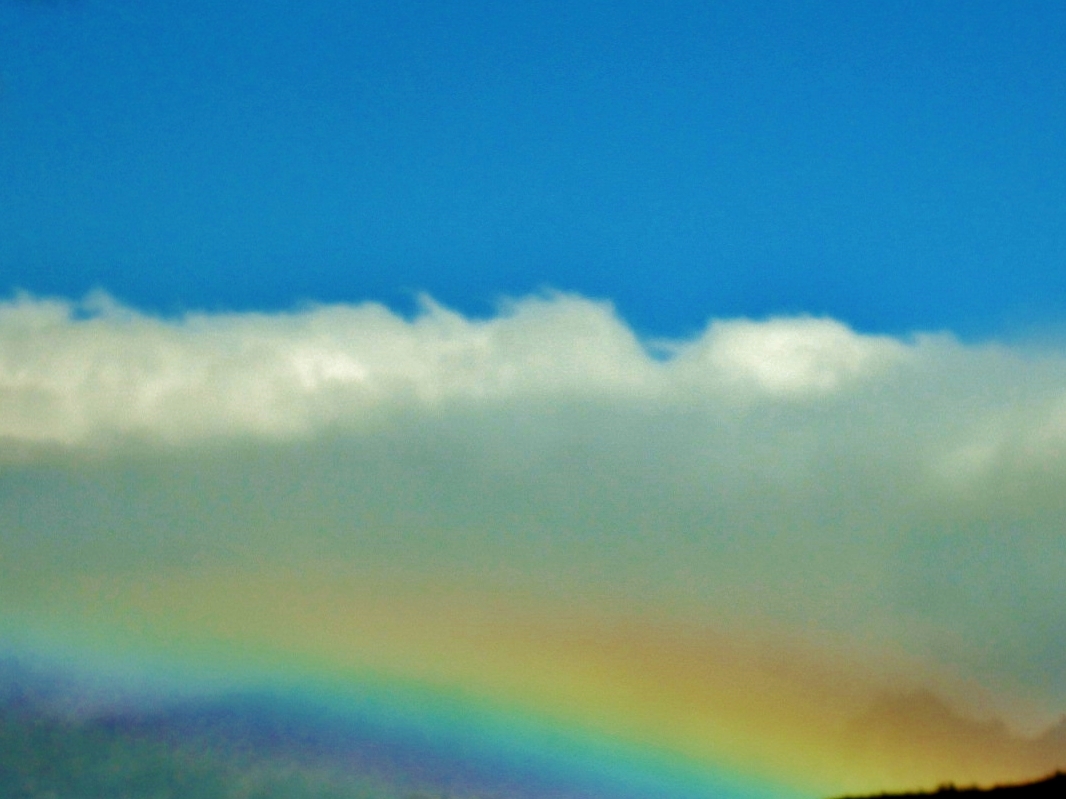 Foto: Extraño arco iris - Torrelaguna (Madrid), España