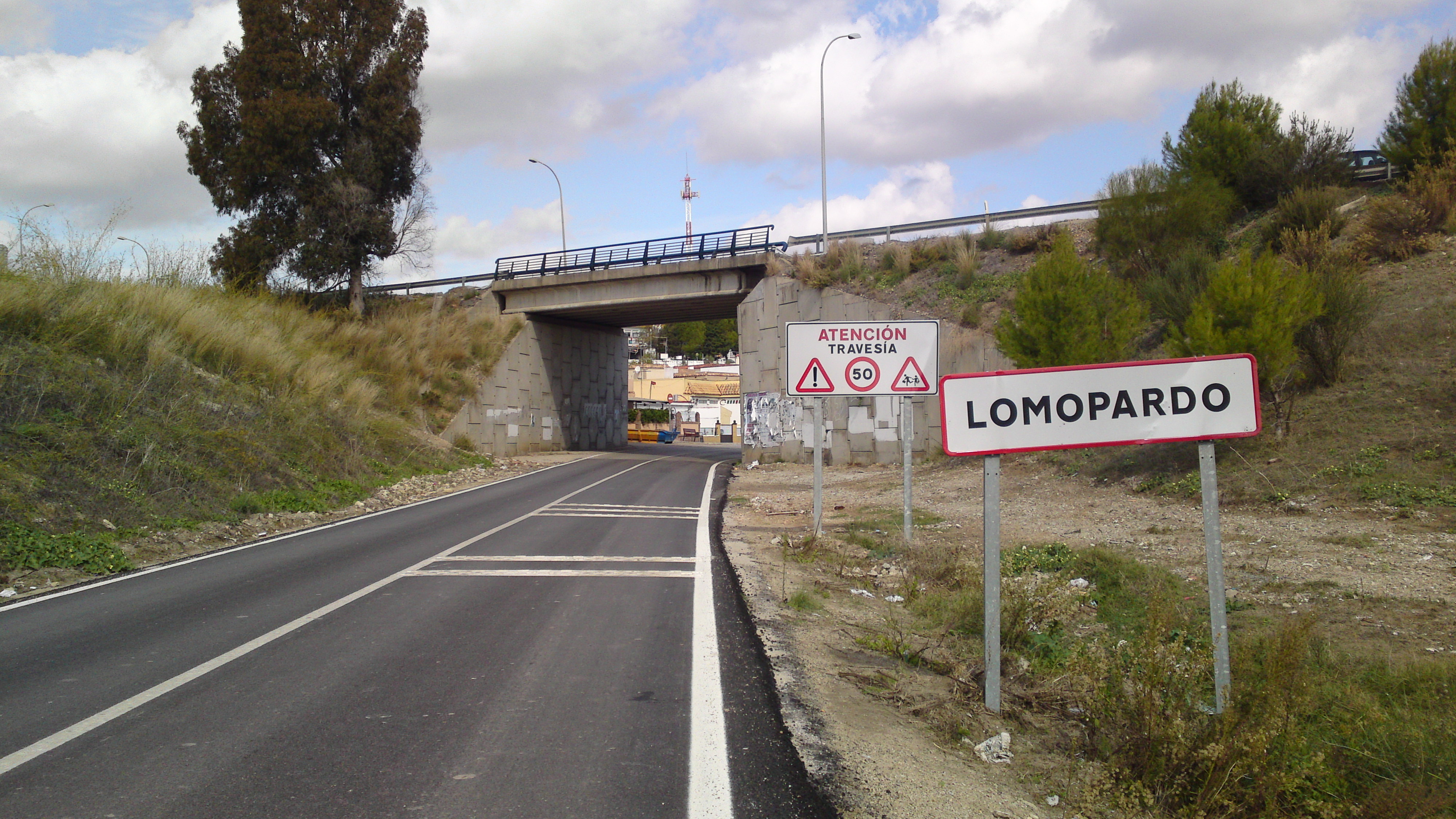 Foto: Llegada a Lomopardo - Lomoparado (Cádiz), España
