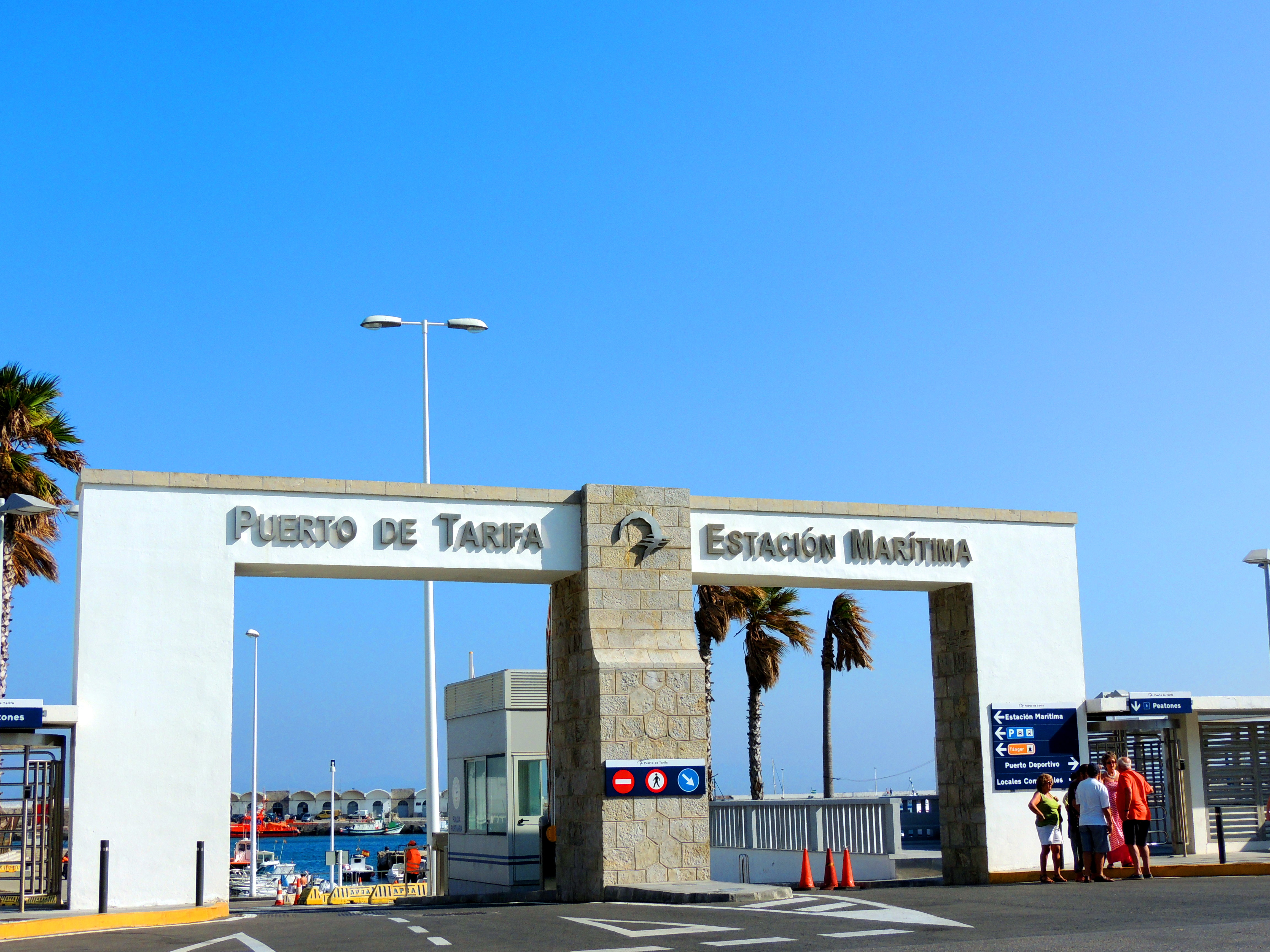Foto: Entrada al Puerto de Tarifa - Tarifa (Cádiz), España