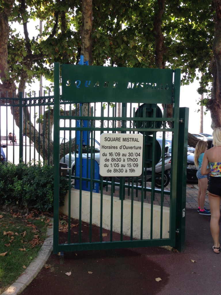 Foto: Parque - Cannes, Francia