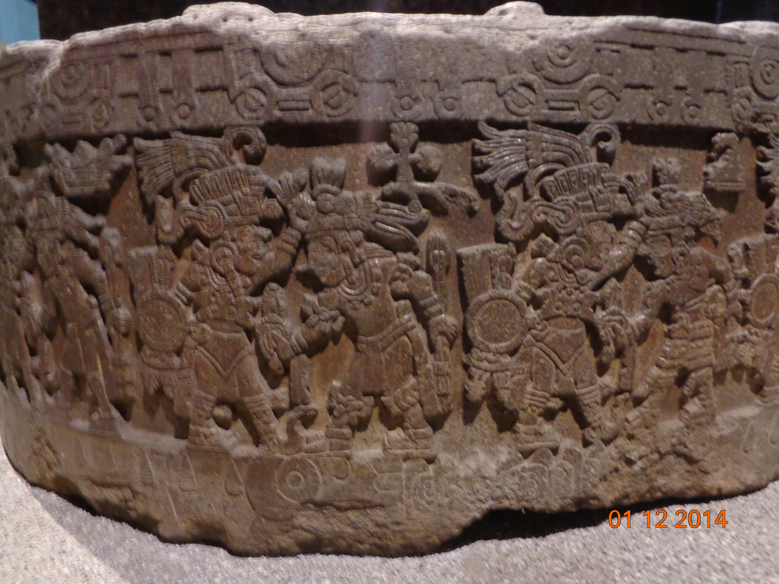 Foto: Piedra de Tizóc - Museo de Antropología - México (The Federal District), México