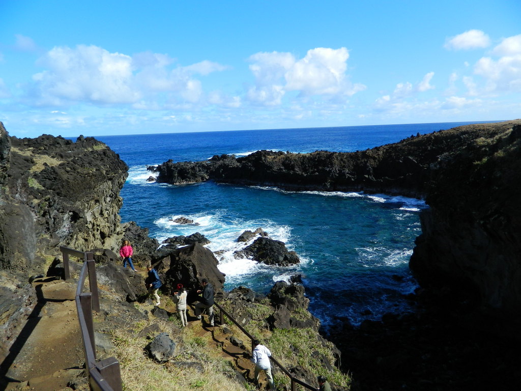 Foto: Isla De Pascua, Orongo - Hanga Roa (Valparaíso), Chile
