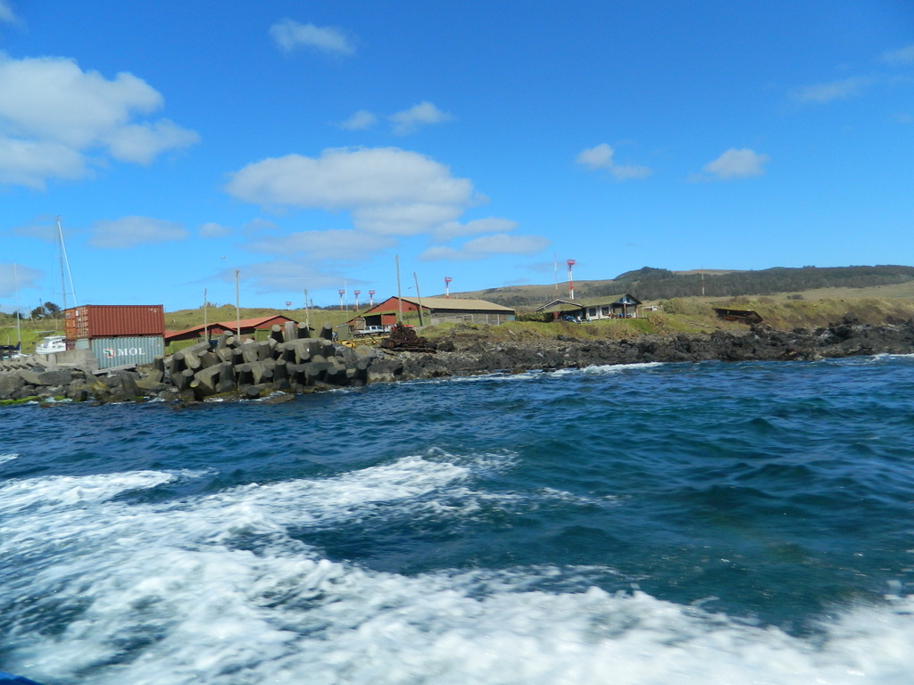 Foto: isla de pascua por mar - Hanga Roa (Valparaíso), Chile