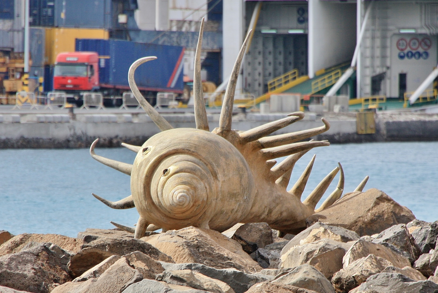 Foto: Escultura - Puerto del Rosario (Fuerteventura) (Las Palmas), España