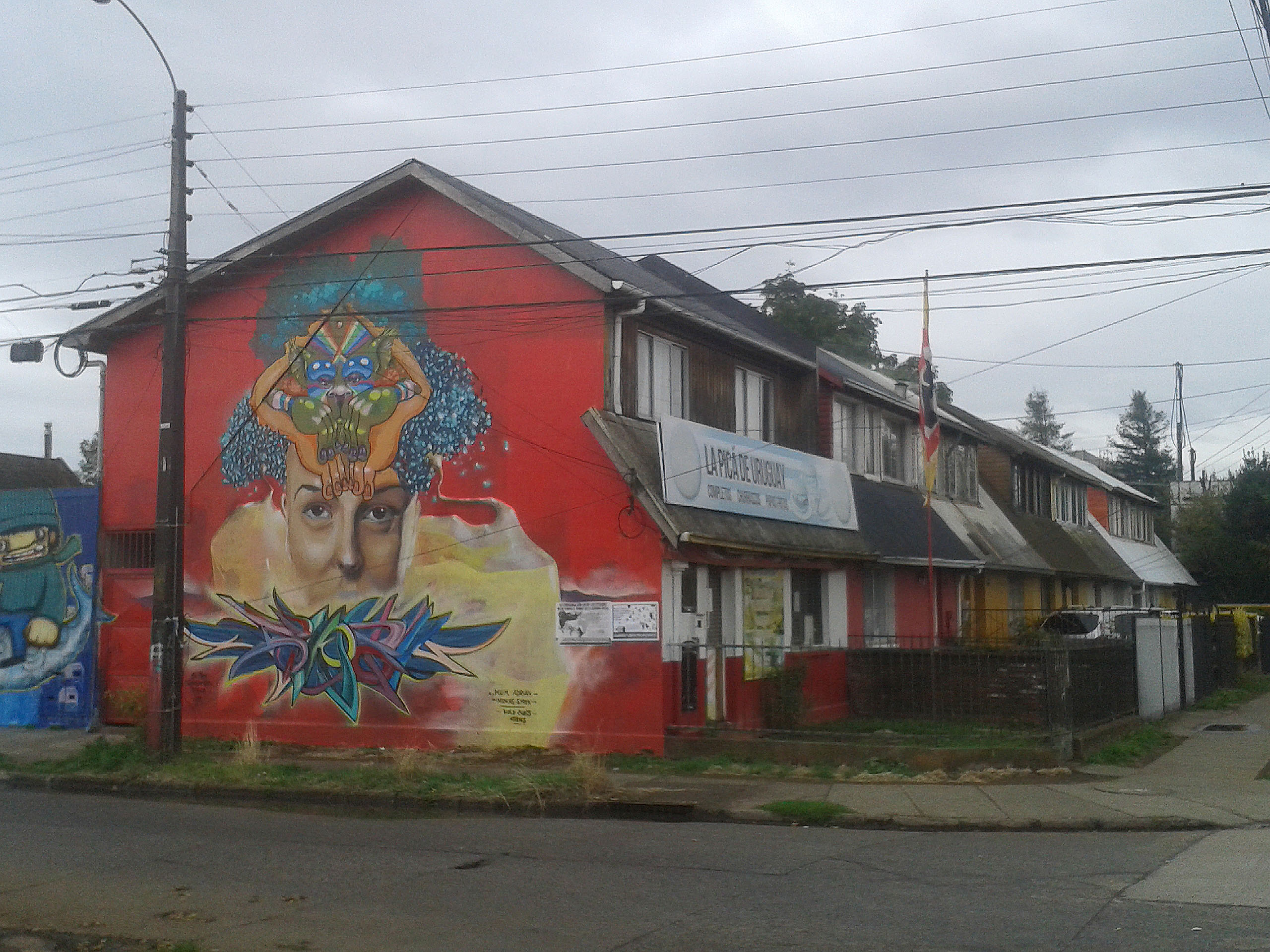 Foto: Mural - Temuco (Araucanía), Chile