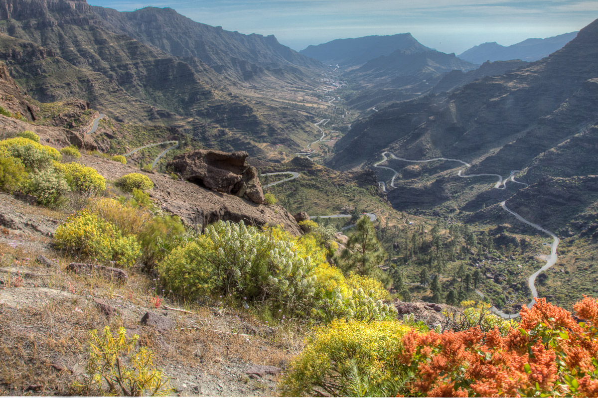 Foto: Curvas - San Bartolomé de Tiranaja (Las Palmas), España