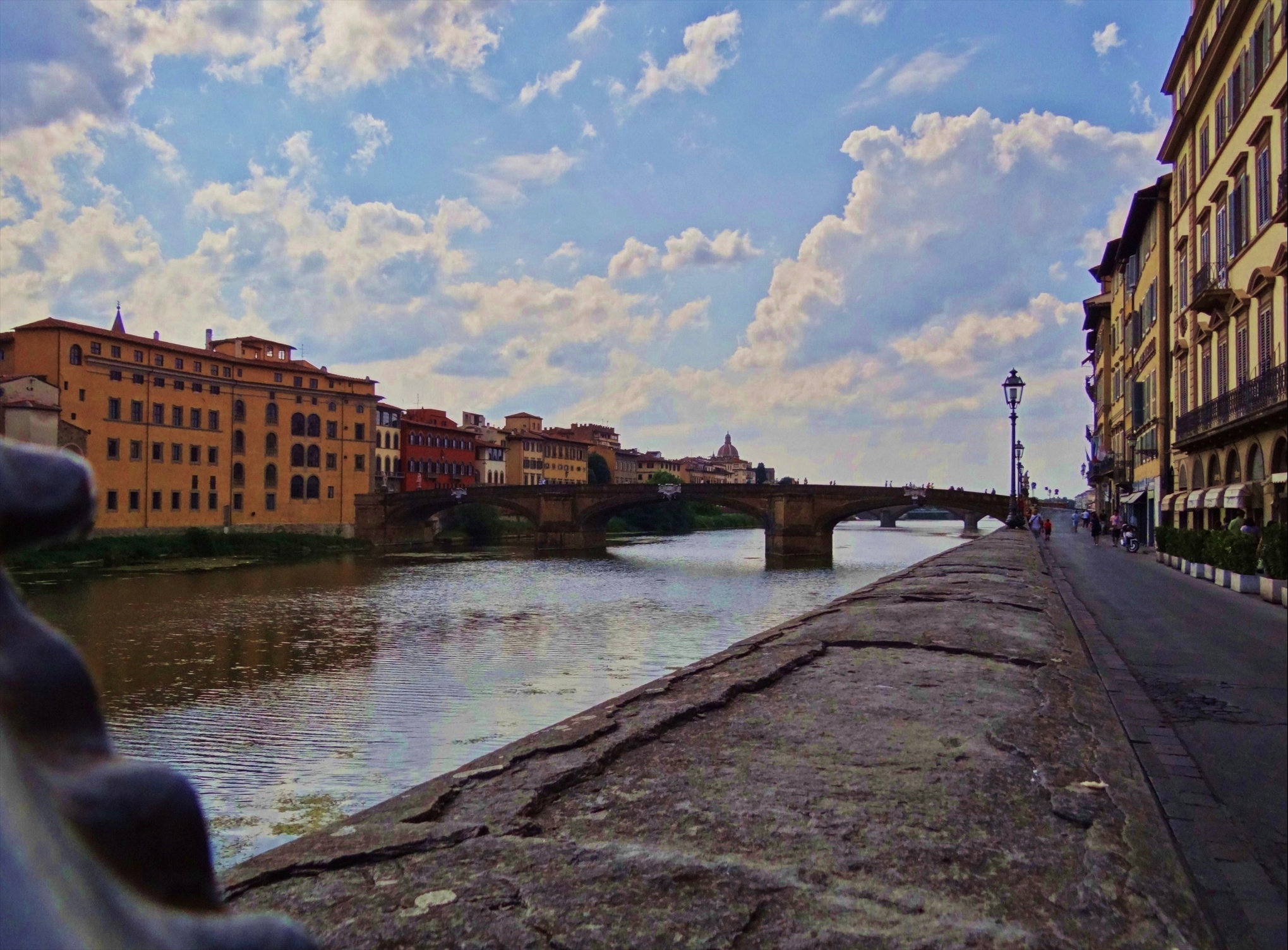 Foto: Río Arno - Firenze (Tuscany), Italia