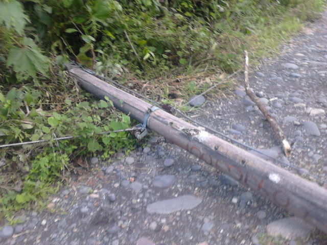 Foto: Hundimiento - Simòn Bolìvar (Peaz) (Pastaza), Ecuador