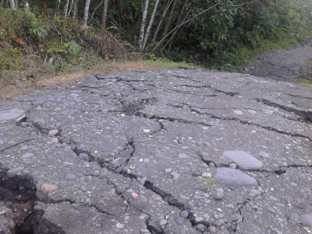 Foto: Hundimiento - Simòn Bolìvar (Peaz) (Pastaza), Ecuador