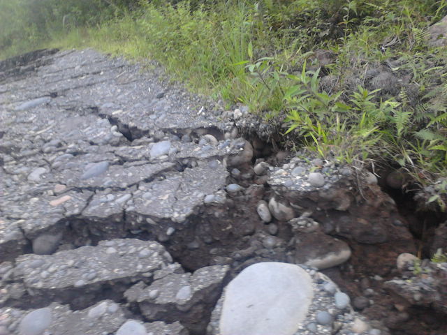 Foto: Hundimiento - Simòn Bolìvar (Peaz) (Pastaza), Ecuador