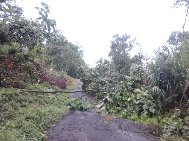 Foto: Hundimiento - Simòn Bolìvar (Peaz) (Pastaza), Ecuador