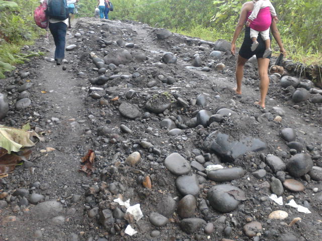 Foto: Hundimiento - Simòn Bolìvar (Peaz) (Pastaza), Ecuador