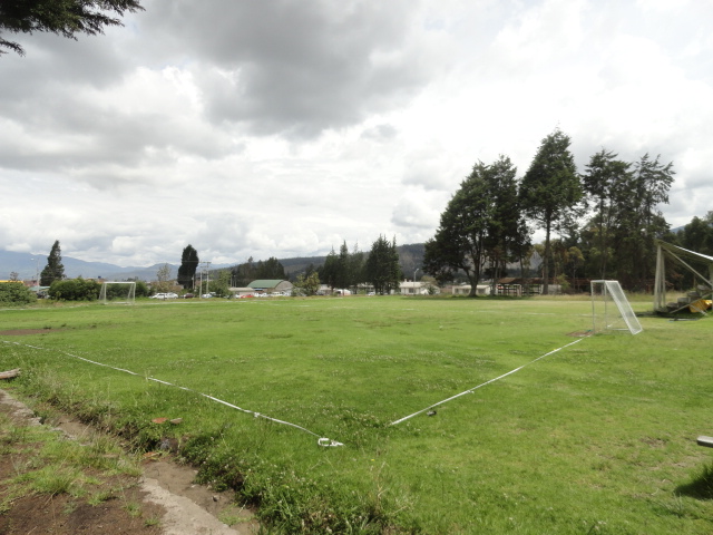 Foto: cancaha de futbol - Riobamba (Chimborazo), Ecuador